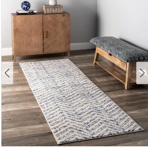 nuLOOM Rosanne Machine Washable Geometric Rug 2' 8" x 8' Runner